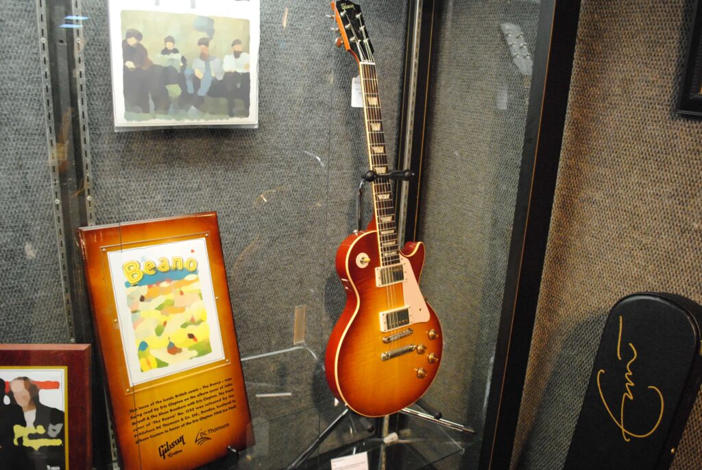 Eric Clapton Beano tribute Gibson Les Paul Standard Bluesbreakers 1966